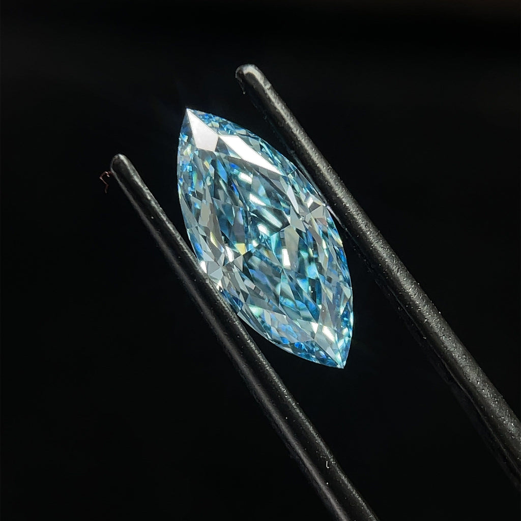 2.56 ct. Fancy Vivid Blue/VS2 Marquise Lab Grown Diamond prod_a14a5bad993844f596c934ec80cee1c1