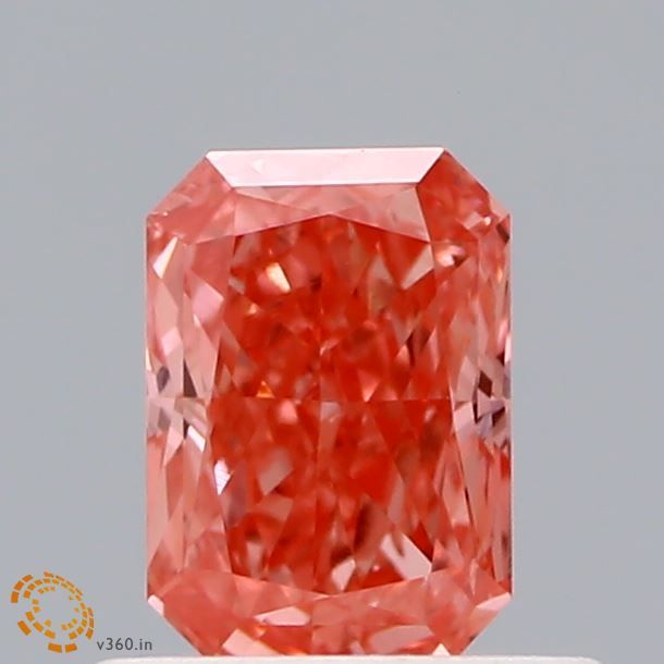 0.58 ct. Fancy Vivid Pink/SI1 Radiant Lab Grown Diamond prod_e0a4ca1647e644d38f1e5bd6604b0028