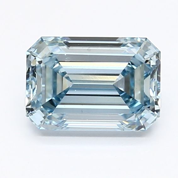 1.01 ct. Fancy Intense Blue/VS1 Emerald Lab Grown Diamond prod_f357e43a218940fd82c2d9a54ade780e