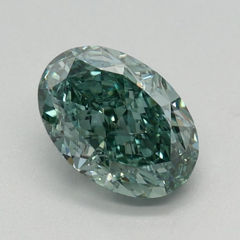 1.03 ct. Fancy Vivid Green/VS1 Oval Lab Grown Diamond prod_f65fcc6067094a6ba5b2233505aa5b3b