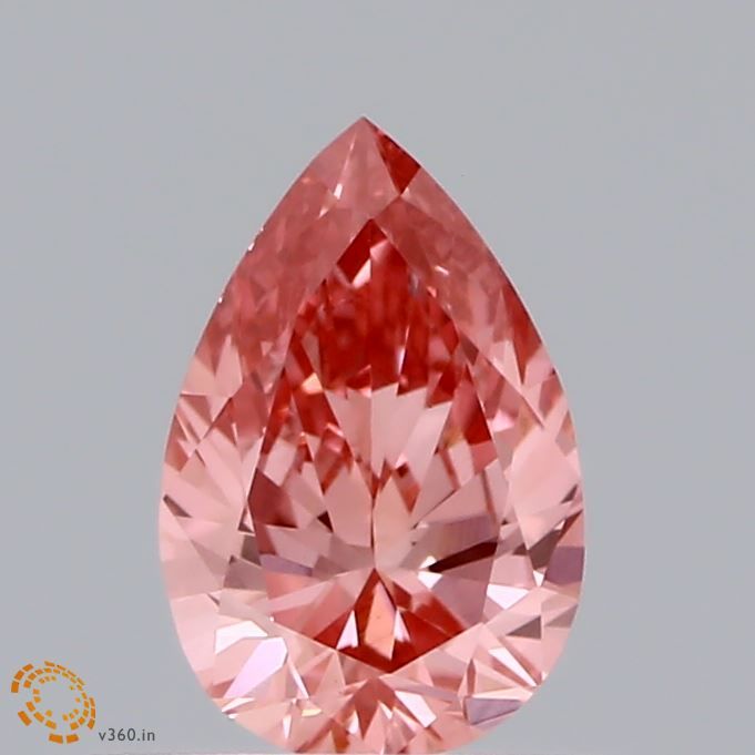 0.56 ct. Fancy Vivid Pink/VS2 Pear Lab Grown Diamond prod_fdbde947e8c24adbbcbdea215a50d69c