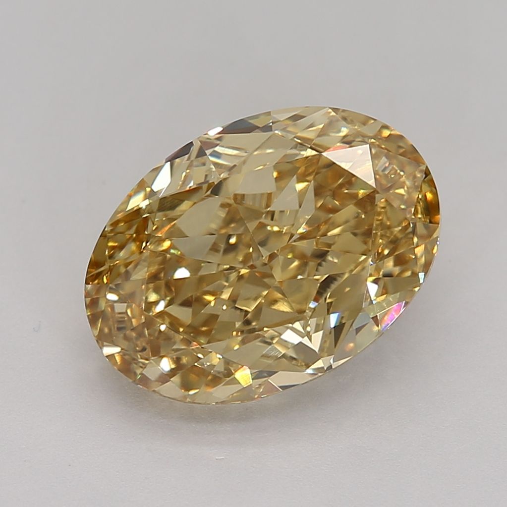 5.34 ct. Fancy Intense Yellow/VVS2 Oval Lab Grown Diamond prod_ff20e23aca2440a199d4c4e77770a675