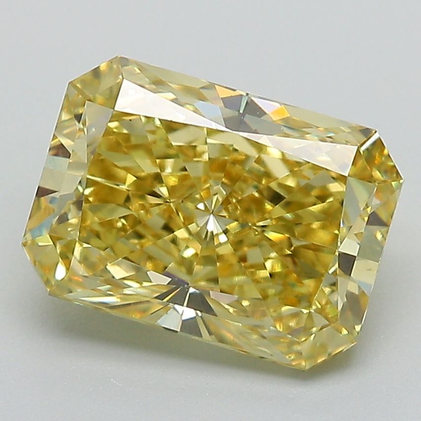 3.06 ct. Fancy Vivid Yellow/VS1 Radiant Lab Grown Diamond prod_7f902172f4f14f7e8f8437355ccdc096