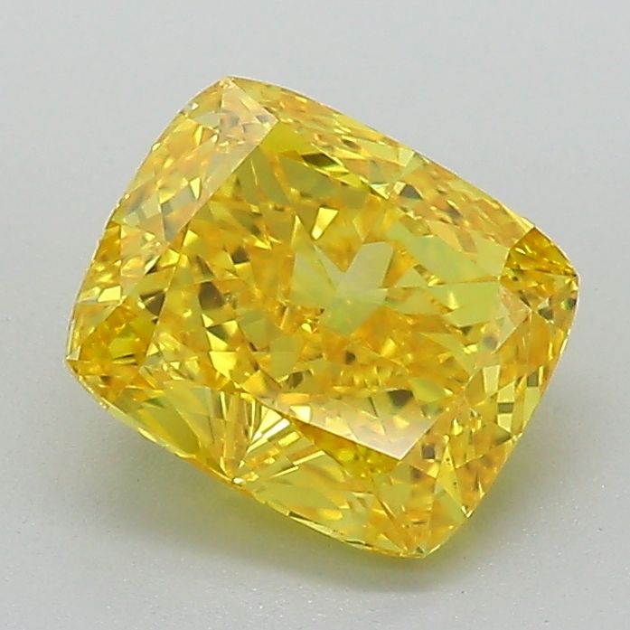 1.52 ct. Fancy Vivid Yellow/VS1 Cushion Lab Grown Diamond prod_e0747c85280f49a9a0c4c3680d159f14