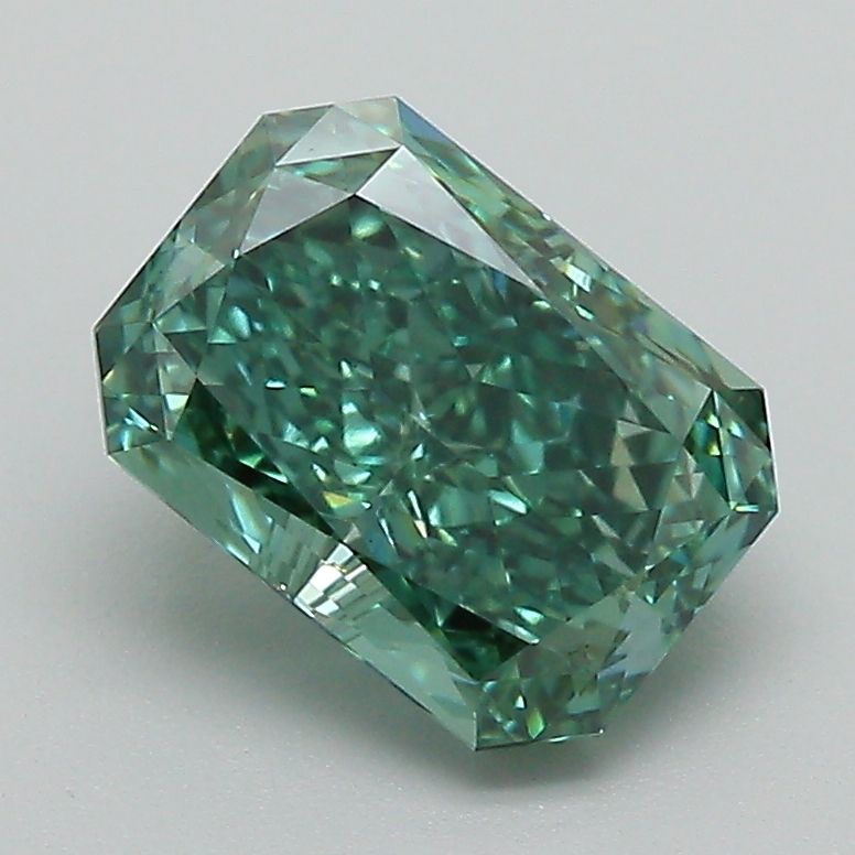 1.97 ct. Fancy Vivid Green/VS1 Radiant Lab Grown Diamond prod_ff36a2d9aa3c46419a71143443df14d0