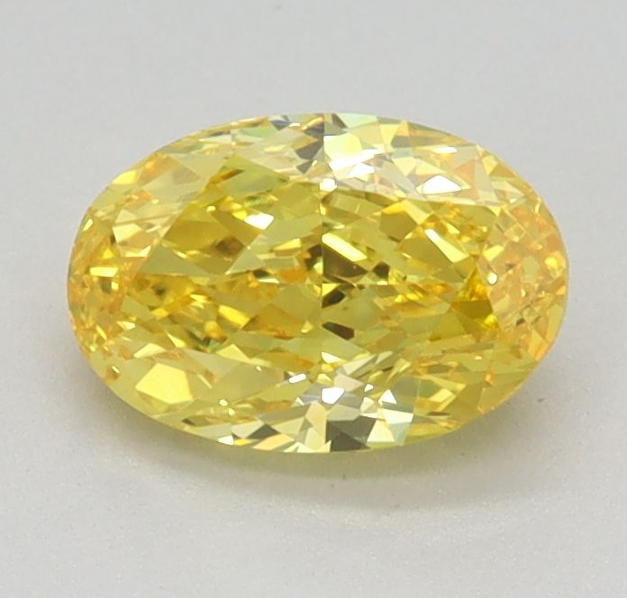 0.71 ct. Fancy Vivid Yellow/VS1 Oval Lab Grown Diamond prod_9a61e2fab05e4bbc8f1ddc8b88ffba97