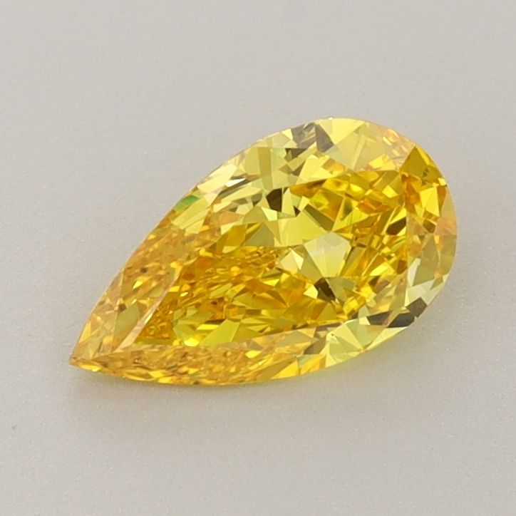 0.79 ct. Fancy Vivid Yellow/VS1 Pear Lab Grown Diamond prod_b84ee87ead17420ea3dcab79eb9112fc