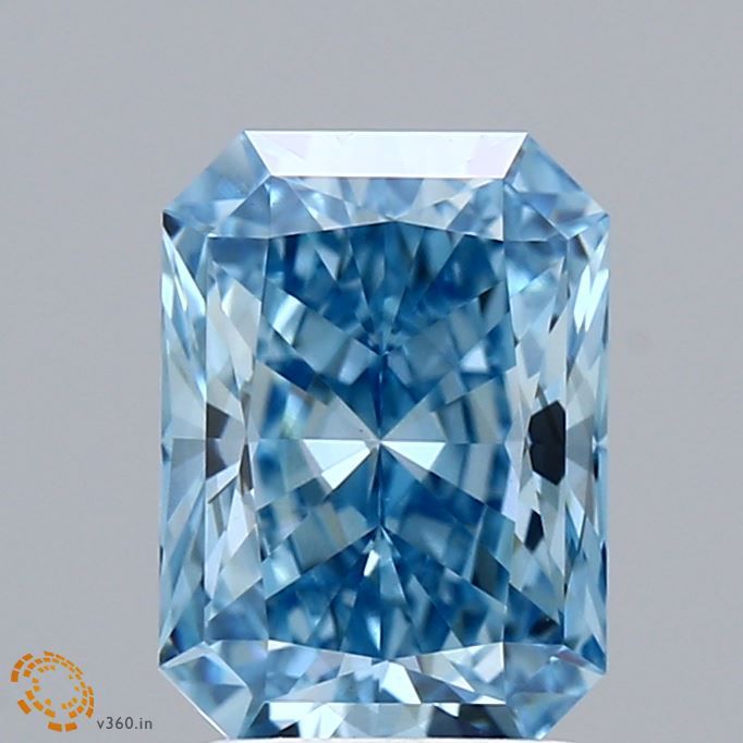 2.05 ct. Fancy Vivid Blue/VS1 Radiant Lab Grown Diamond prod_fc1f3937c8ac49c6a99ced83793d76b9