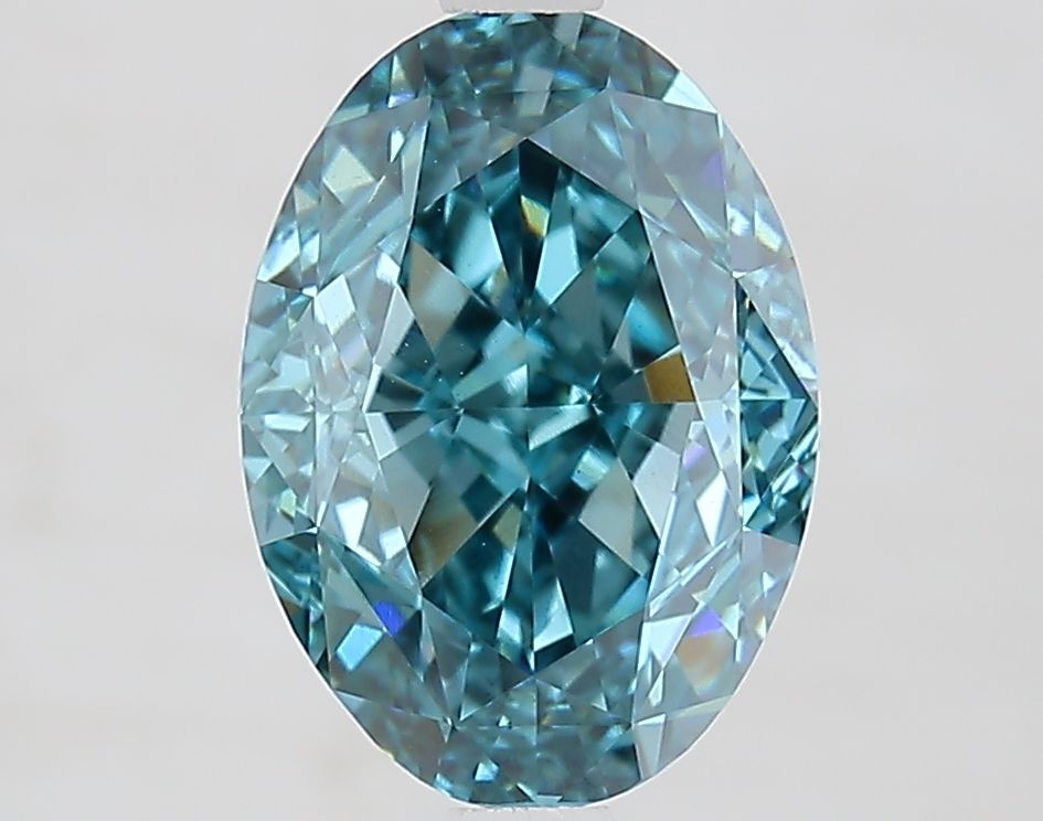 3.09 ct. Fancy Vivid Blue/VS1 Oval Lab Grown Diamond prod_cb145bfea80e489cb79243f9e2545bdc