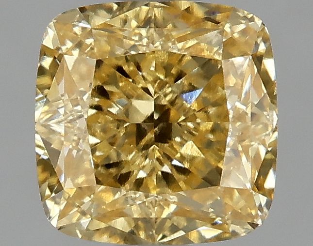 1.09 ct. Fancy Vivid Yellow/VS1 Cushion Lab Grown Diamond prod_f2459af3edbb4e5997b22ada4530cbe8