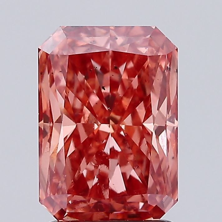 2.13 ct. Fancy Vivid Brownish Pink/SI1 Radiant Lab Grown Diamond prod_3ef93c261aac4e1b842b9c6eeed1e2c6