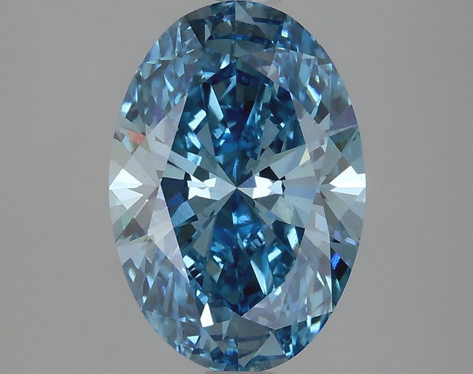 2.49 ct. Fancy Vivid Blue/VS1 Oval Lab Grown Diamond prod_ee7005fe079e44e89f699a189a20a4d6