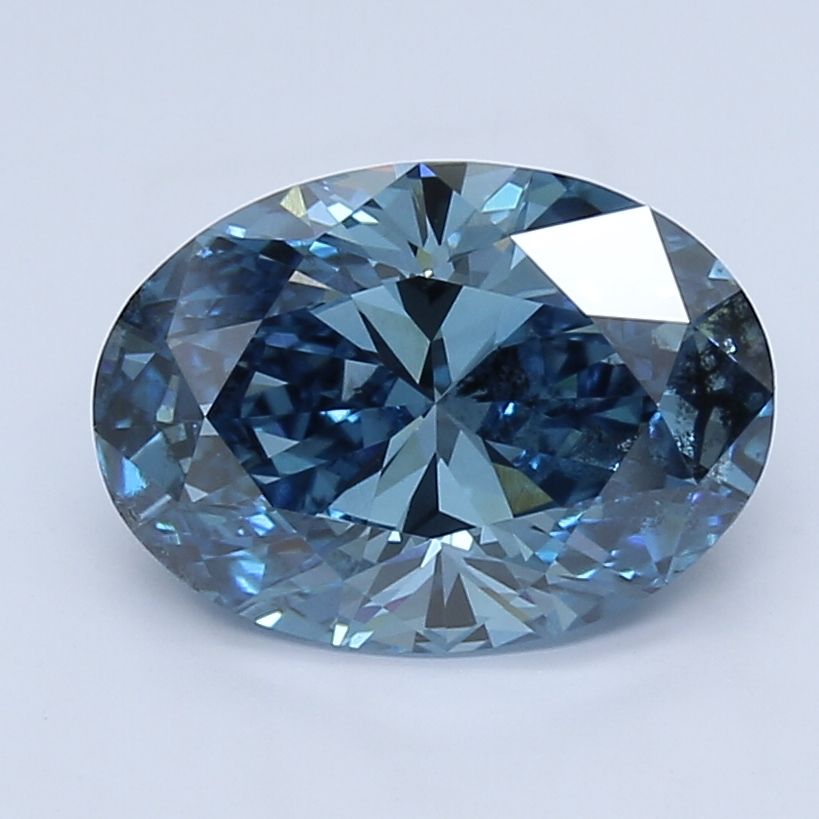 3.03 ct. Fancy Vivid Blue/SI1 Oval Lab Grown Diamond prod_d6bbe73841d84aa2ab97ce3341ffa70b