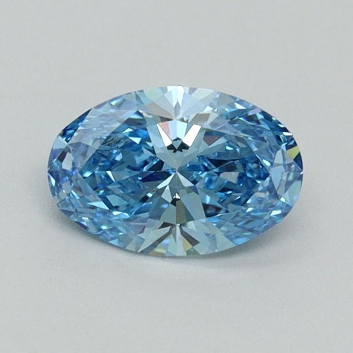 0.54 ct. Fancy Vivid Blue/VVS2 Oval Lab Grown Diamond prod_e89f46350e3e4e04aaf3225ac99c384f