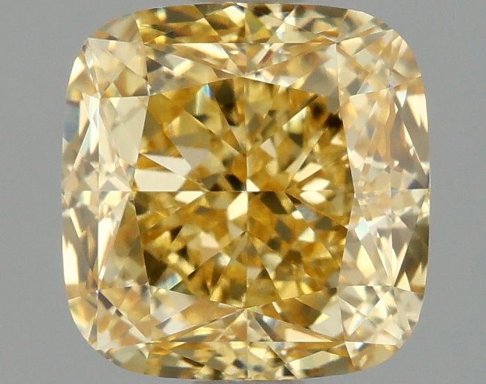 2.12 ct. Fancy Vivid Yellow/VVS2 Cushion Lab Grown Diamond prod_f89be2ba31864b28b27e8e62a1912151