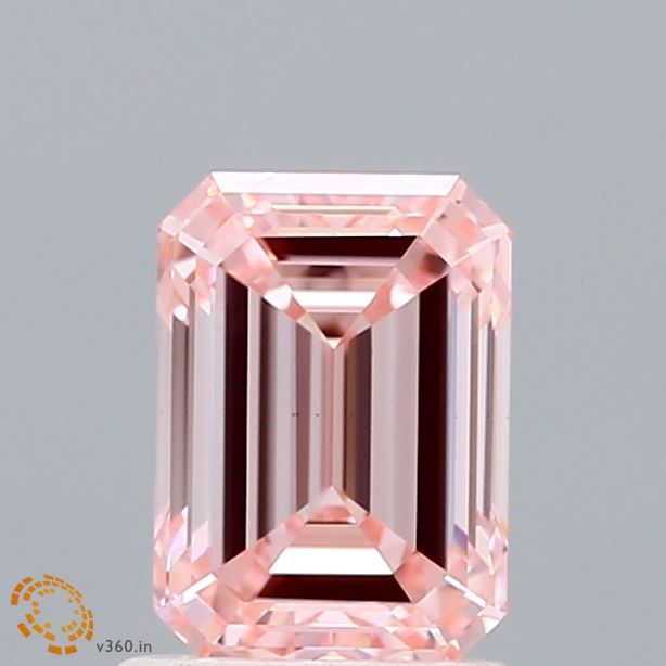 1.29 ct. Fancy Intense Pink/VS1 Emerald Lab Grown Diamond prod_f8c9c6e0fd9d47f5a552454d00cd8564