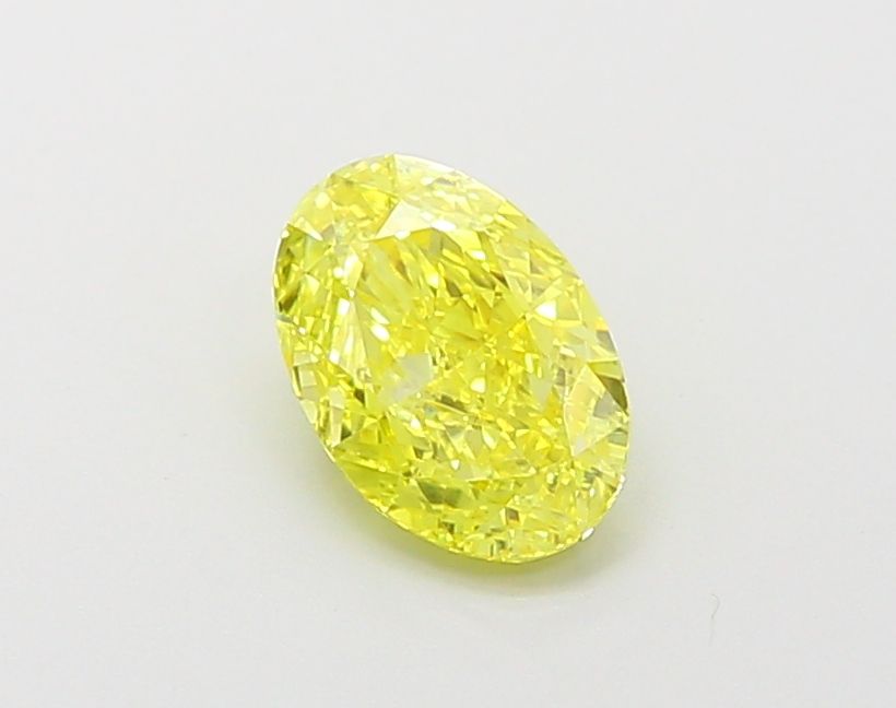 1.02 ct. Fancy Vivid Yellow/VS1 Oval Lab Grown Diamond prod_f884a0e10f39491eaef84077a8d59dff