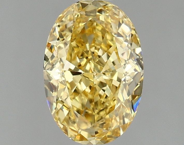 1.44 ct. Fancy Vivid Yellow/VS1 Oval Lab Grown Diamond prod_d11db06251b0413c93e63326749a1f43