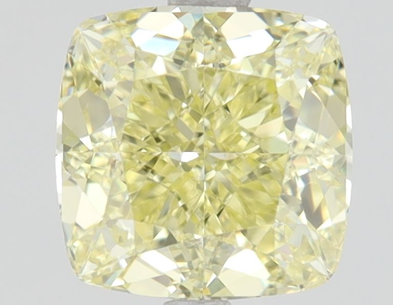 1.00 ct. Fancy  Yellow/VVS1 Cushion Diamond