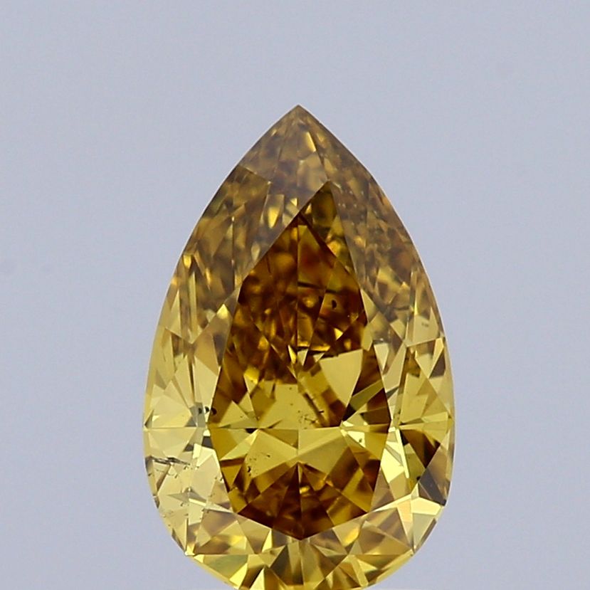 1.05 ct. Fancy Vivid Gray Yellow/SI1 Pear Lab Grown Diamond prod_285d5c97a77b42589a781e0ff6679b61