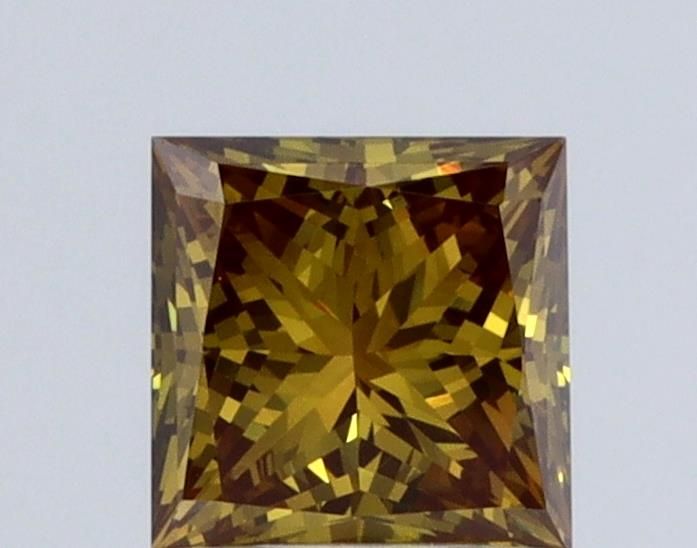 0.89 ct. Fancy Yellow Brown/VS1 Princess Lab Grown Diamond prod_f88cbabfac004ea286d586b09dfee7f8