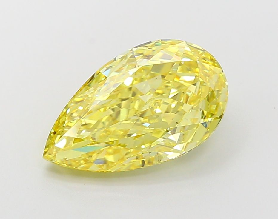 4.52 ct. Fancy Vivid Yellow/VS1 Pear Lab Grown Diamond prod_e34c767784ac453899f57519a210578f