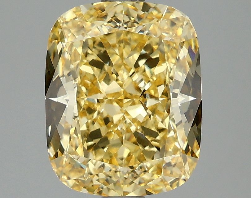 3.10 ct. Fancy Vivid Yellow/VVS2 Cushion Lab Grown Diamond prod_edaff409bbf240cd80ca6480be1e9634