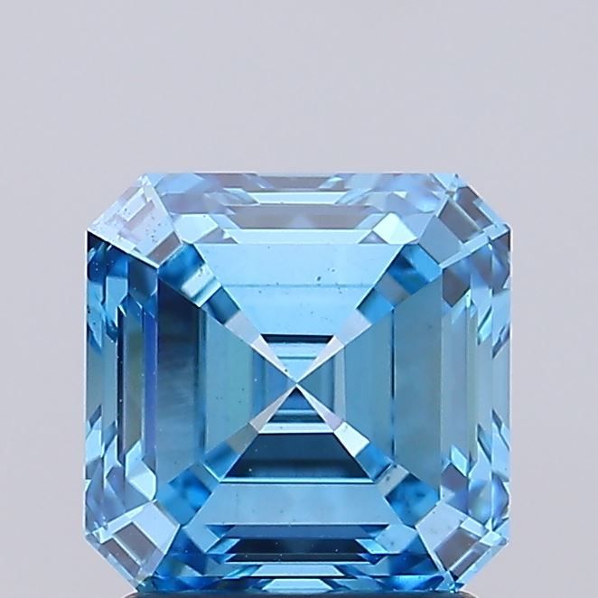 2.05 ct. Fancy Vivid Blue/VS1 Square Lab Grown Diamond prod_f51b4f83db6944d5bb6c990d599797b6