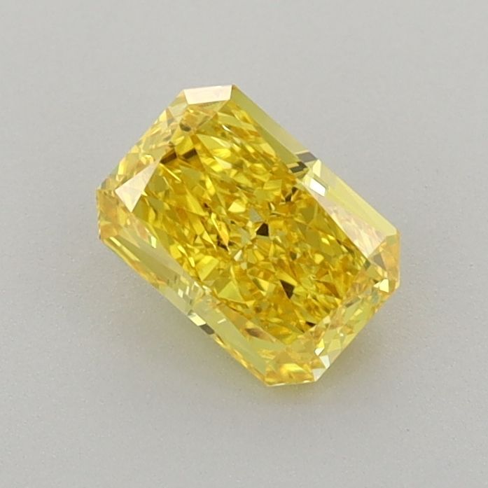 0.71 ct. Fancy Vivid Yellow/VVS2 Radiant Lab Grown Diamond prod_e802e8175d39419cbd1bf0f267c31f7a