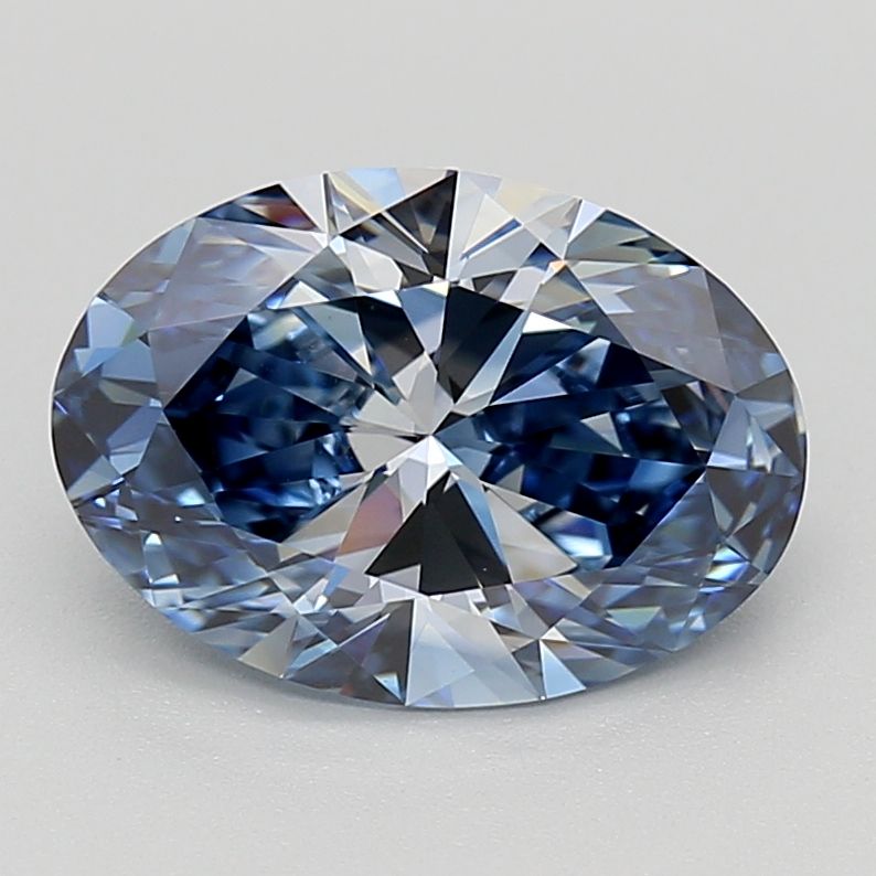 2.40 ct. Fancy Deep Blue/VVS1 Oval Lab Grown Diamond prod_eec856d68db64371a79412c7cf367e7a