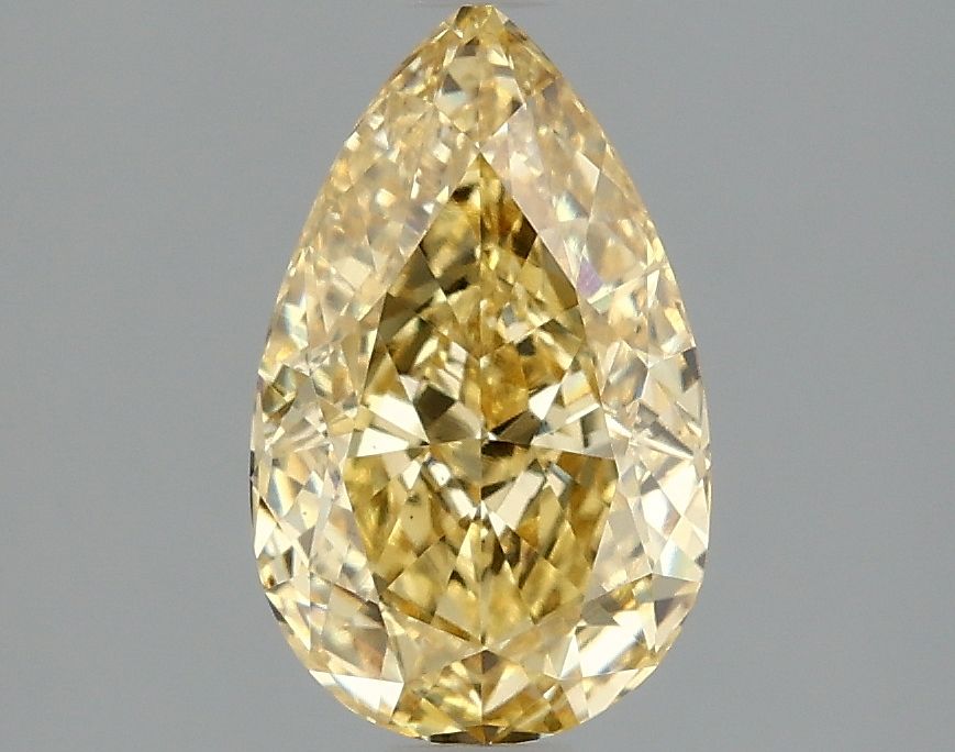 1.87 ct. Fancy Vivid Yellow/VS2 Pear Lab Grown Diamond prod_e6b467b12022474daa1e2036a6bd8fb7