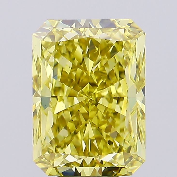 7.01 ct. Fancy Vivid Yellow/VS1 Radiant Lab Grown Diamond prod_881c4be2a2604822a1d12da6b6ccada8