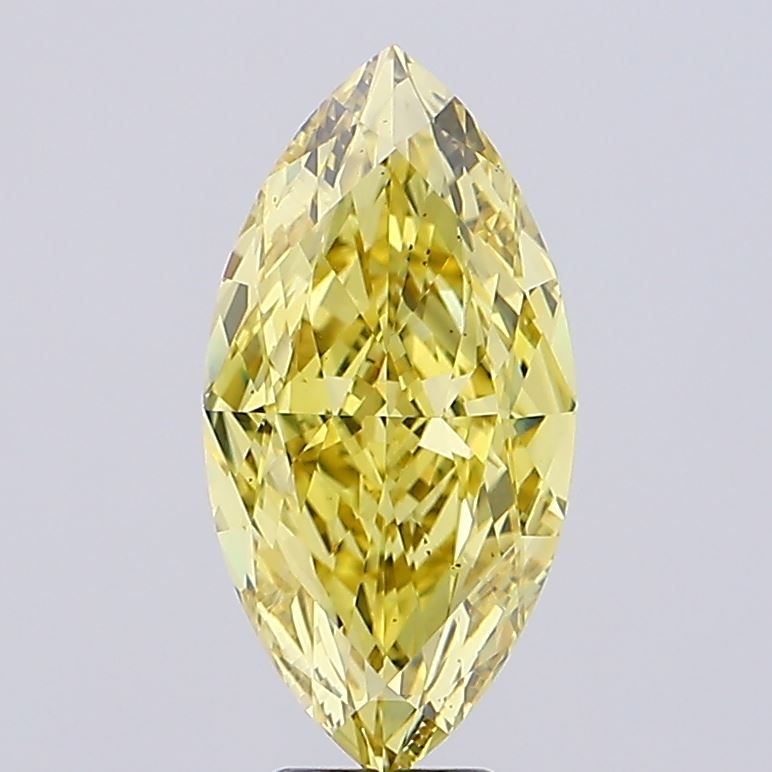 6.23 ct. Fancy Vivid Yellow/VS1 Marquise Lab Grown Diamond prod_7a129e594a4f4fe0a490226d4e94b488