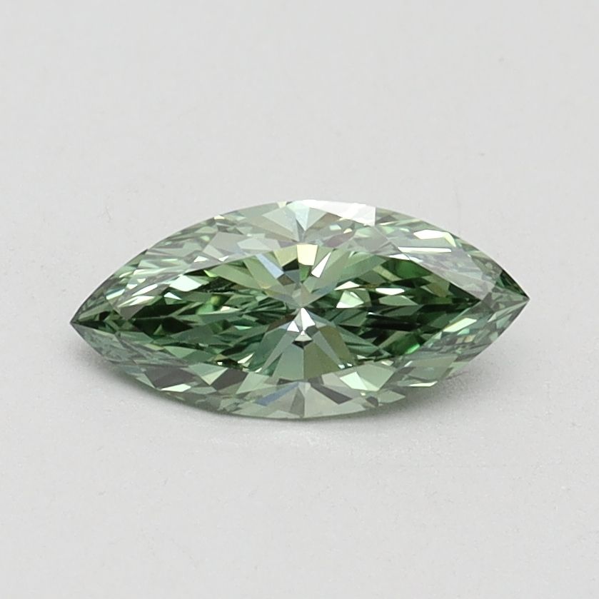 0.52 ct. Fancy Vivid Green/VVS2 Marquise Lab Grown Diamond prod_f089ea4c40de4920a65a46a9c1f1d418