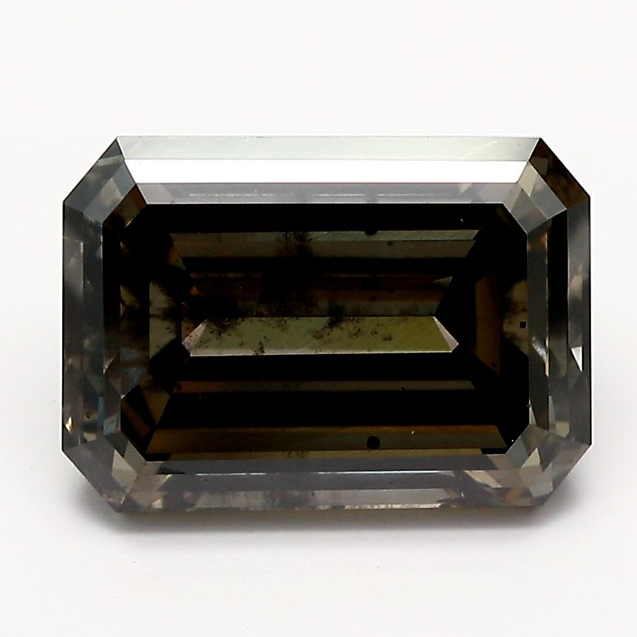 3.80 ct. Fancy Dark Gray/I1 Emerald Lab Grown Diamond prod_f96e50b5319e41179e2c048e9f0b13fb