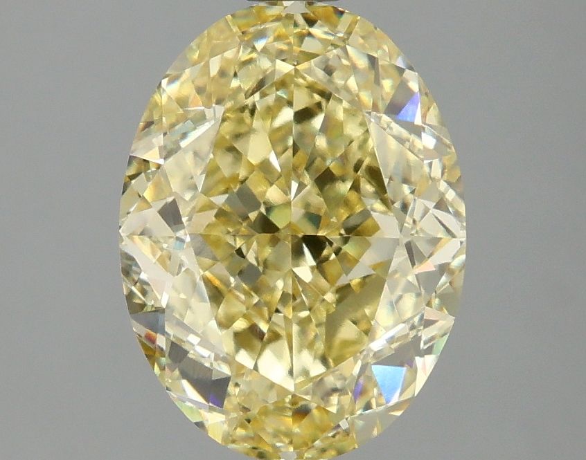 3.03 ct. Fancy Intense Yellow/VVS2 Oval Lab Grown Diamond prod_99392b31098e42478ca7506815e2d277