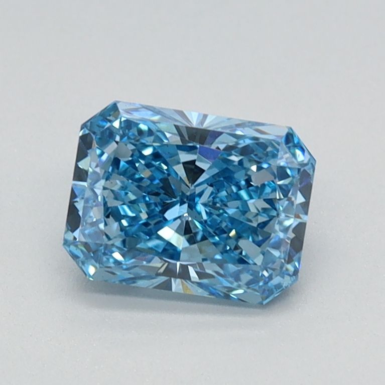 0.73 ct. Fancy Vivid Blue/VS1 Radiant Lab Grown Diamond prod_f4a8c4861fb242f2b7e0564173d1703d