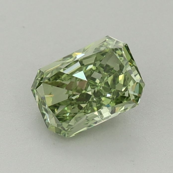 0.73 ct. Fancy Vivid Green/VVS2 Radiant Lab Grown Diamond prod_fb285b2afe37479baa5bc51c7fc671d7