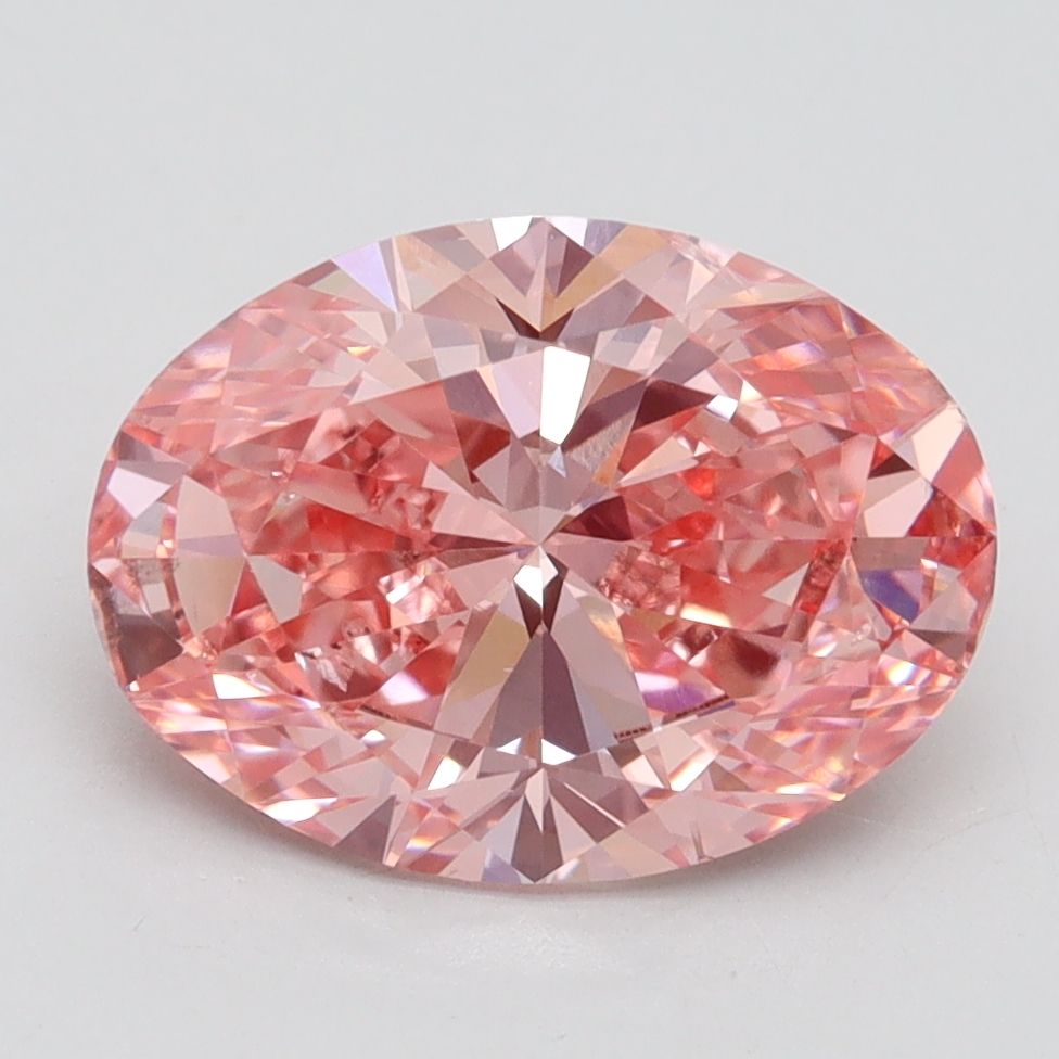 3.02 ct. Fancy Vivid Pink/VS2 Oval Lab Grown Diamond prod_cad8a062594f43538acc7ed3df72a022