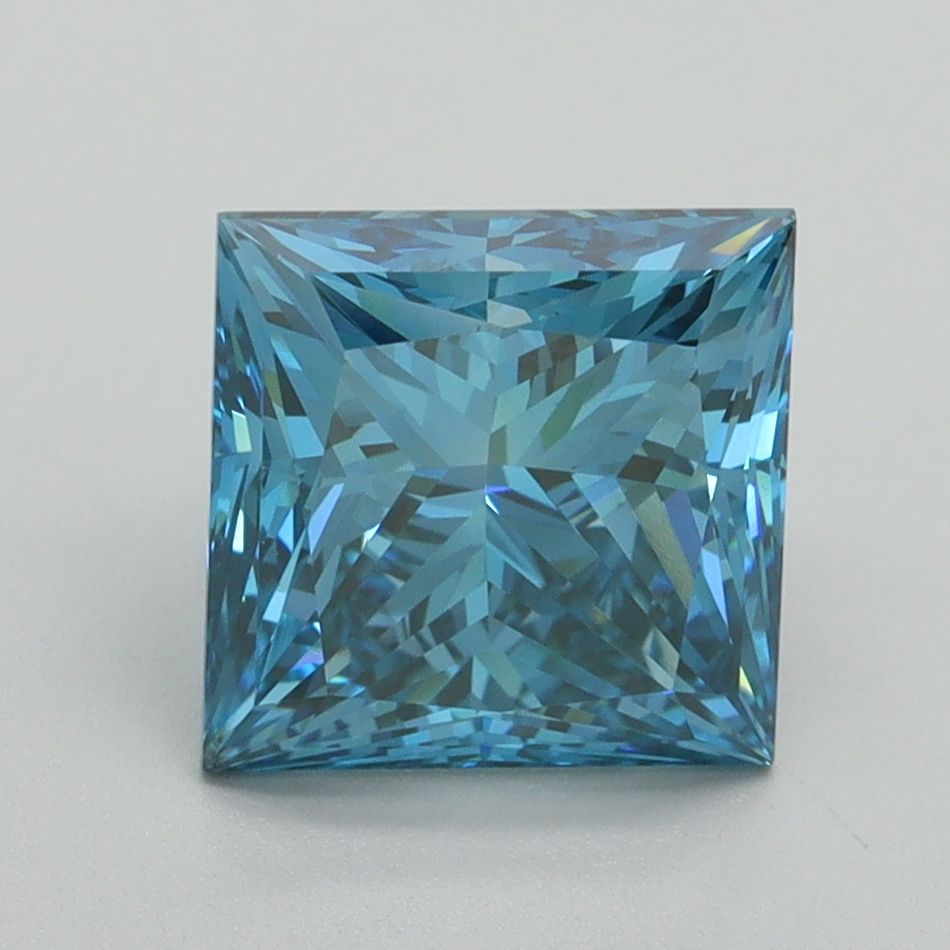 3.07 ct. Fancy Vivid Blue/VS2 Princess Lab Grown Diamond prod_a86d6ef5ee6646a4b62def01270b369f