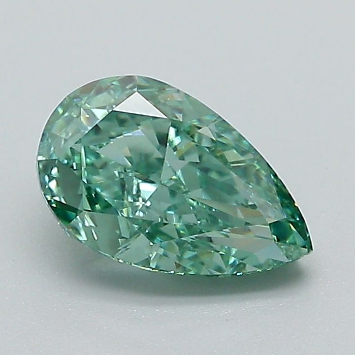 1.08 ct. Fancy Vivid Green/VVS2 Pear Lab Grown Diamond prod_e8596293815544b092ccc44de93b0b7f