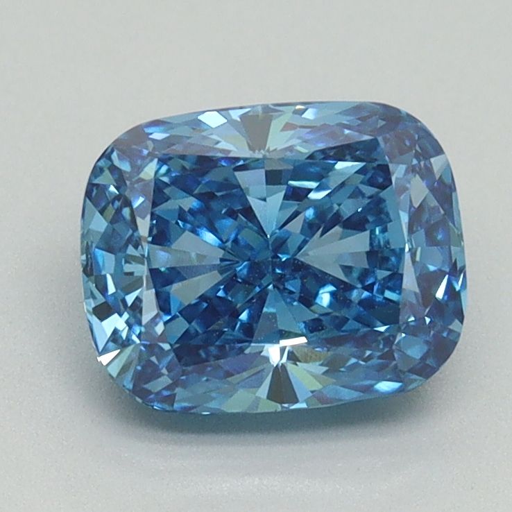 1.55 ct. Fancy Vivid Blue/VS1 Cushion Lab Grown Diamond prod_b60b0f22648449da8d5f155d39a3a8ed