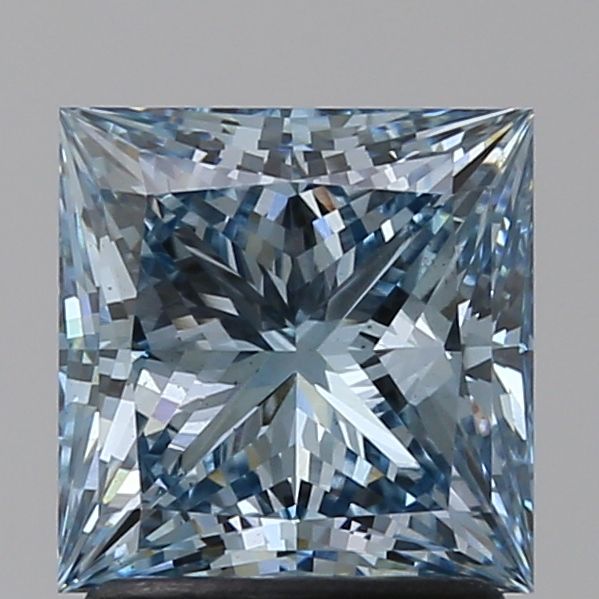 1.77 ct. Fancy Blue/SI1 Princess Lab Grown Diamond prod_e8b484afa3724d1ca49f5d141e25e2df