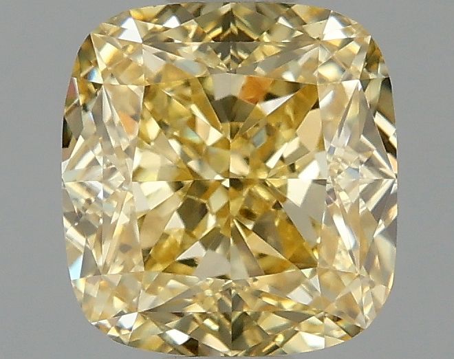 1.01 ct. Fancy Vivid Yellow/VS1 Cushion Lab Grown Diamond prod_d47180f5e5824fdbbe8672a3e1df6fd0