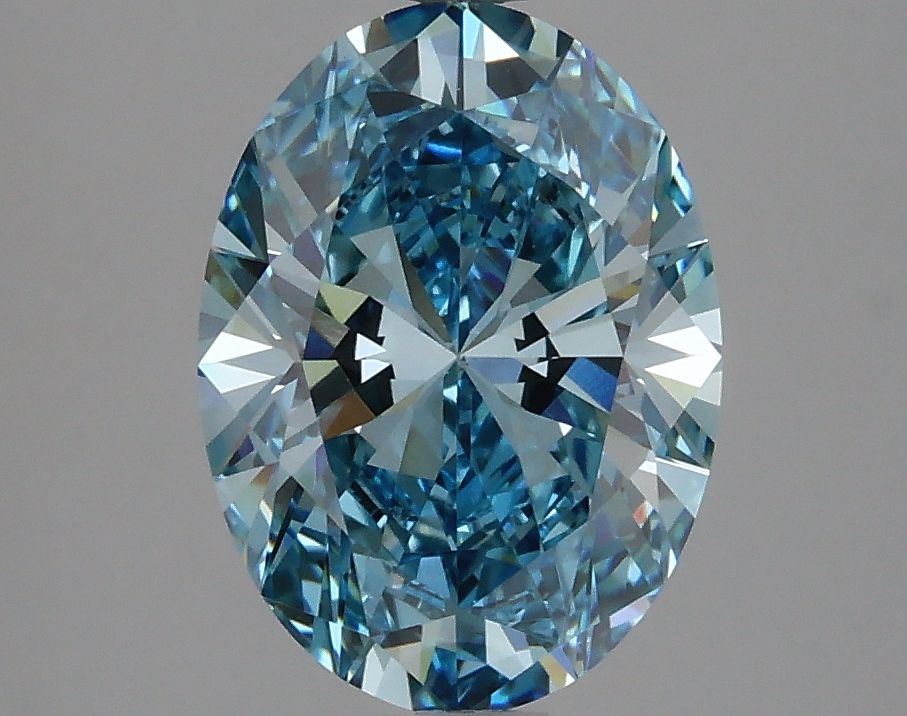 2.50 ct. Fancy Vivid Blue/VS1 Oval Lab Grown Diamond prod_f45ff09464984b95a244520865004e7e