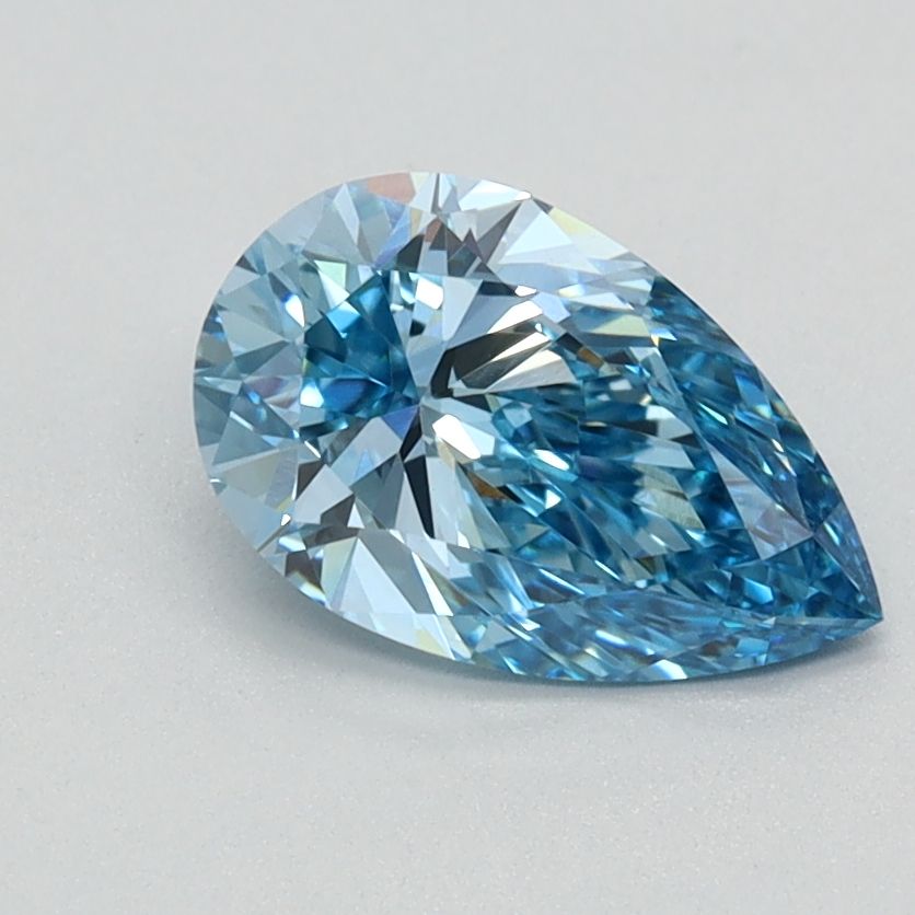 0.92 ct. Fancy Vivid Blue/VVS2 Pear Lab Grown Diamond prod_f73524e9e63f4c1692aea3686f53e50d