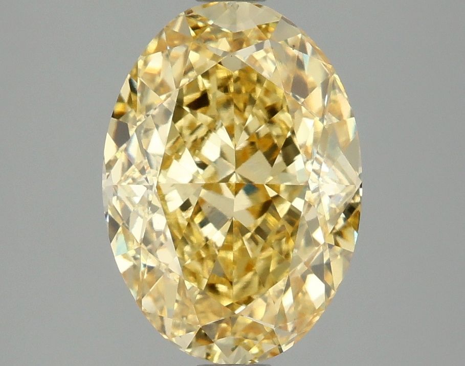 3.10 ct. Fancy Vivid Yellow/VS1 Oval Lab Grown Diamond prod_dd78e46a1a6d4ba4bb667096a5db912b