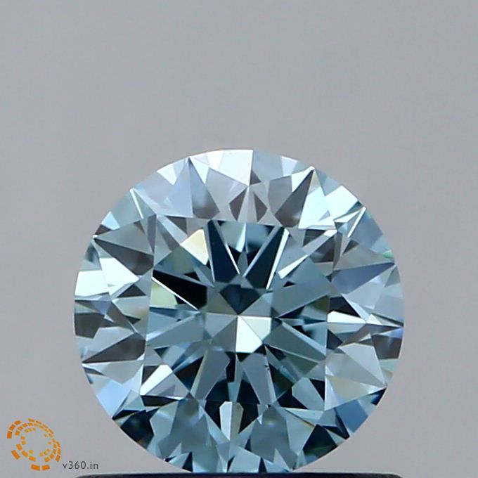 0.61 ct. Fancy Greenish Blue/VS2 Round Lab Grown Diamond prod_e9352fa227424c4eb7f3389bf60f8406