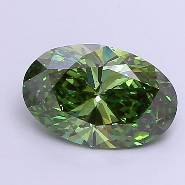 1.56 ct. Fancy Vivid Green/VS2 Oval Lab Grown Diamond prod_6990d9d548e4491c9e64347926a75c5b