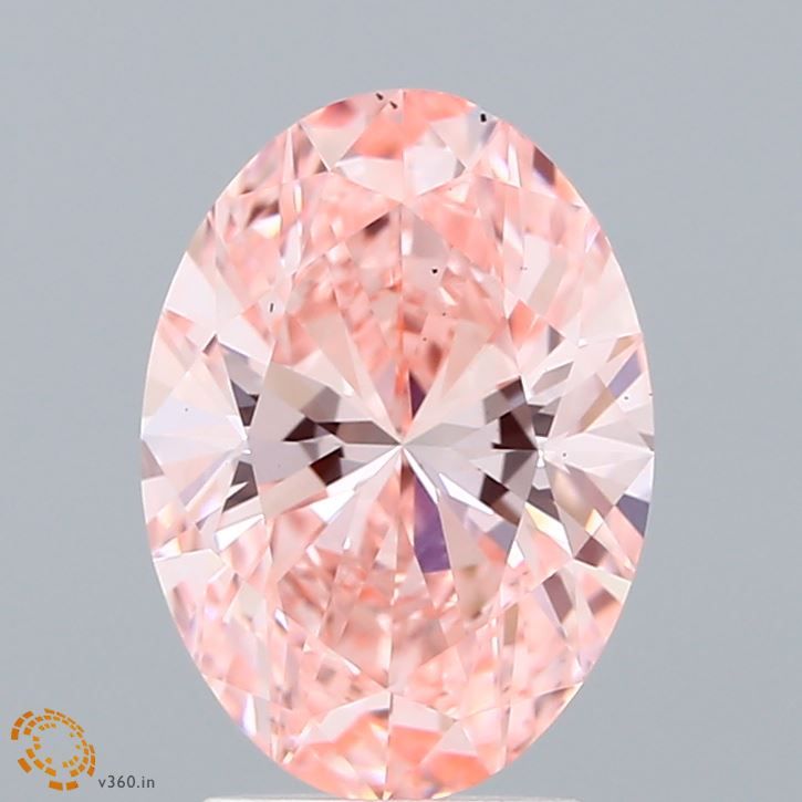 2.09 ct. Fancy Vivid Pink/VS2 Oval Lab Grown Diamond prod_efde2e953db04fc2a271b2e65cdab452